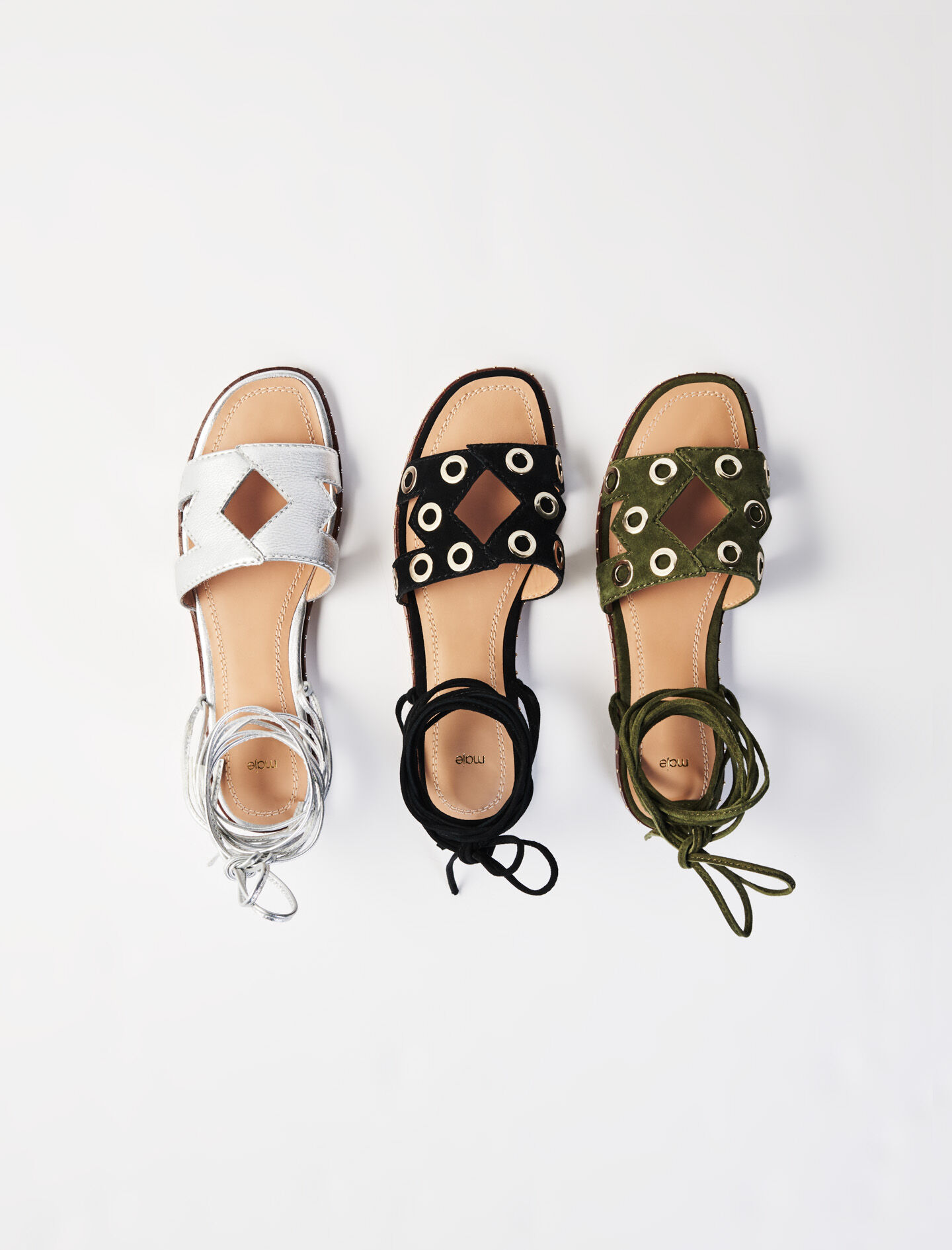 Sandales new arrivals plates maje