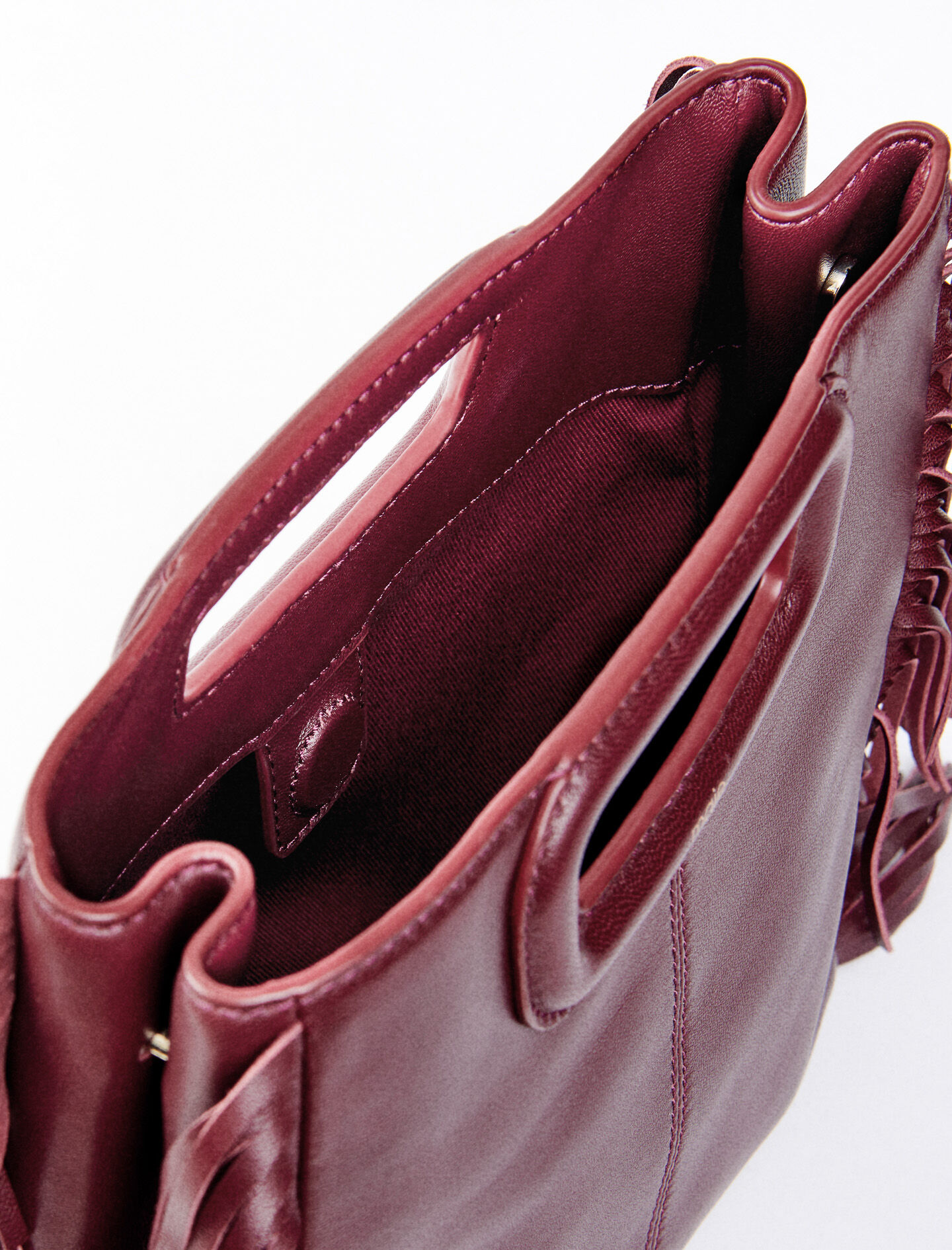 Maje red bag store