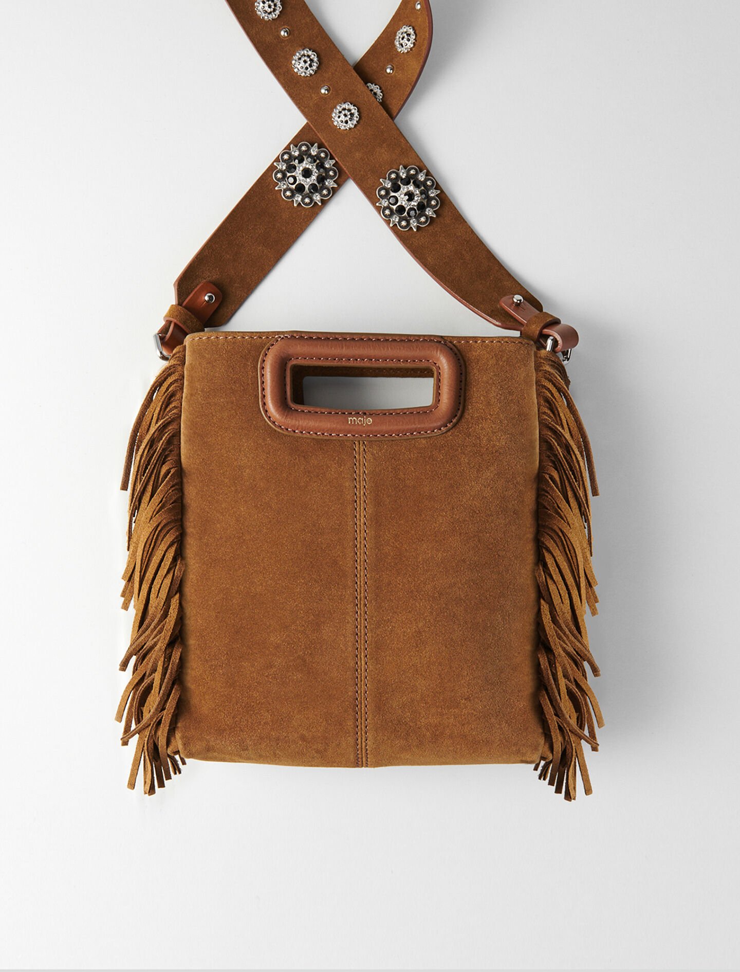 Maje bag strap sales