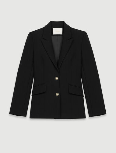 221VALILOU Fitted suit jacket - Blazers & Jackets - Maje.com