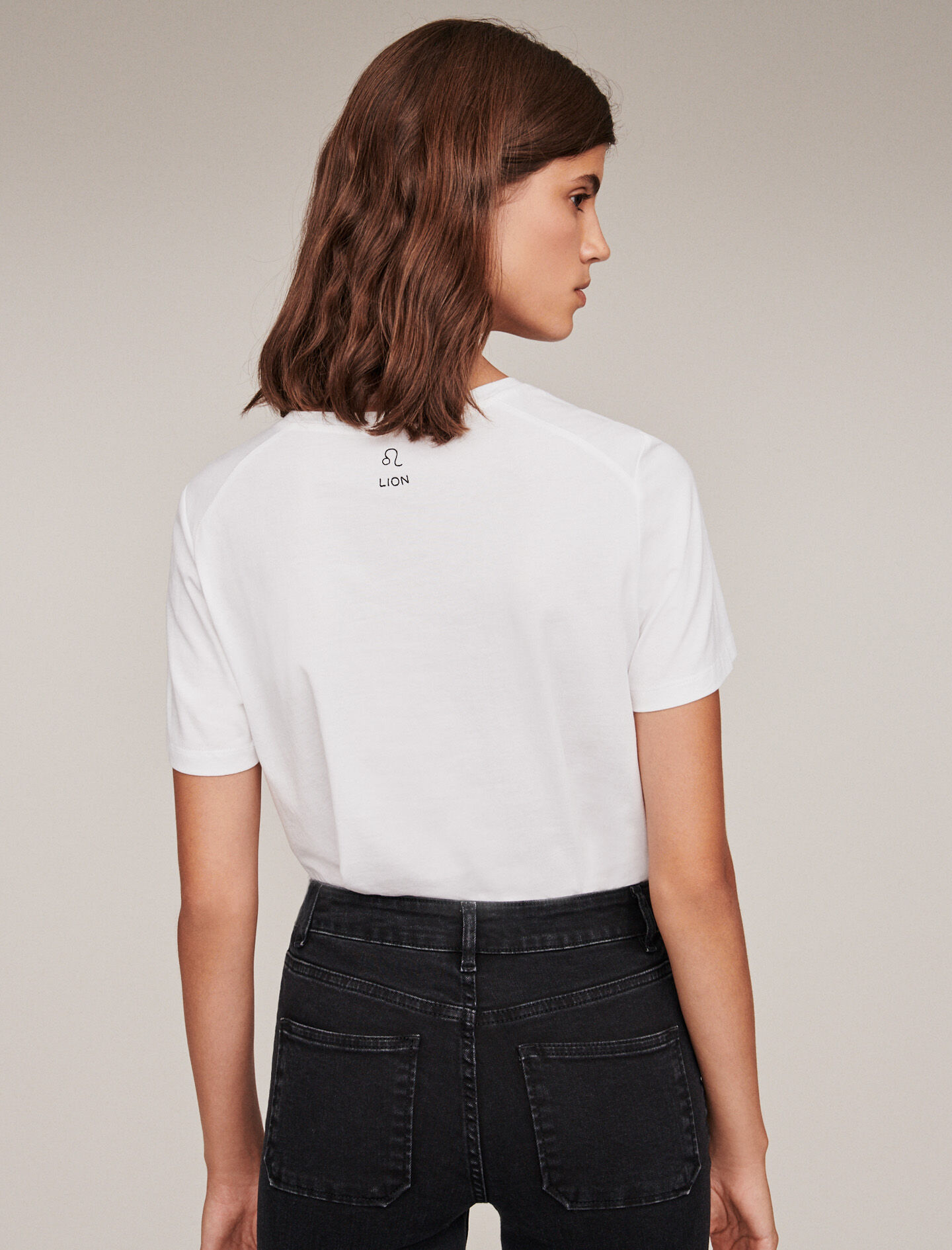 119TASTROLIO Embroidery and strass cotton t shirt