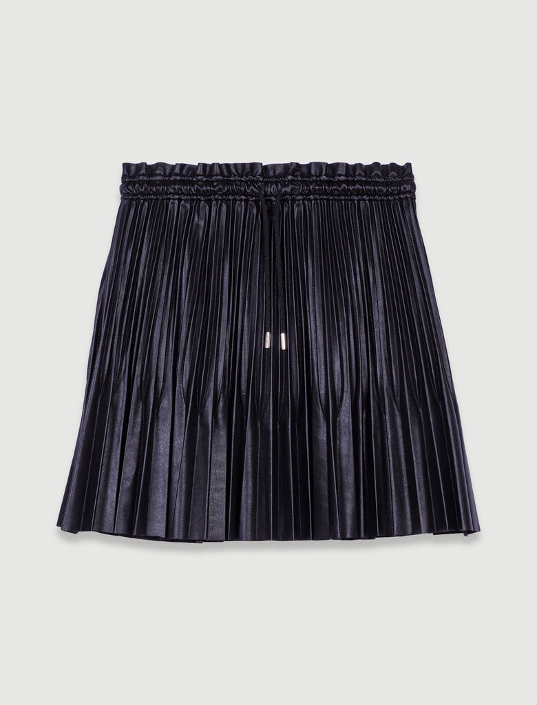 224JAKE Short pleated skirt - Mini skirts - Maje.com