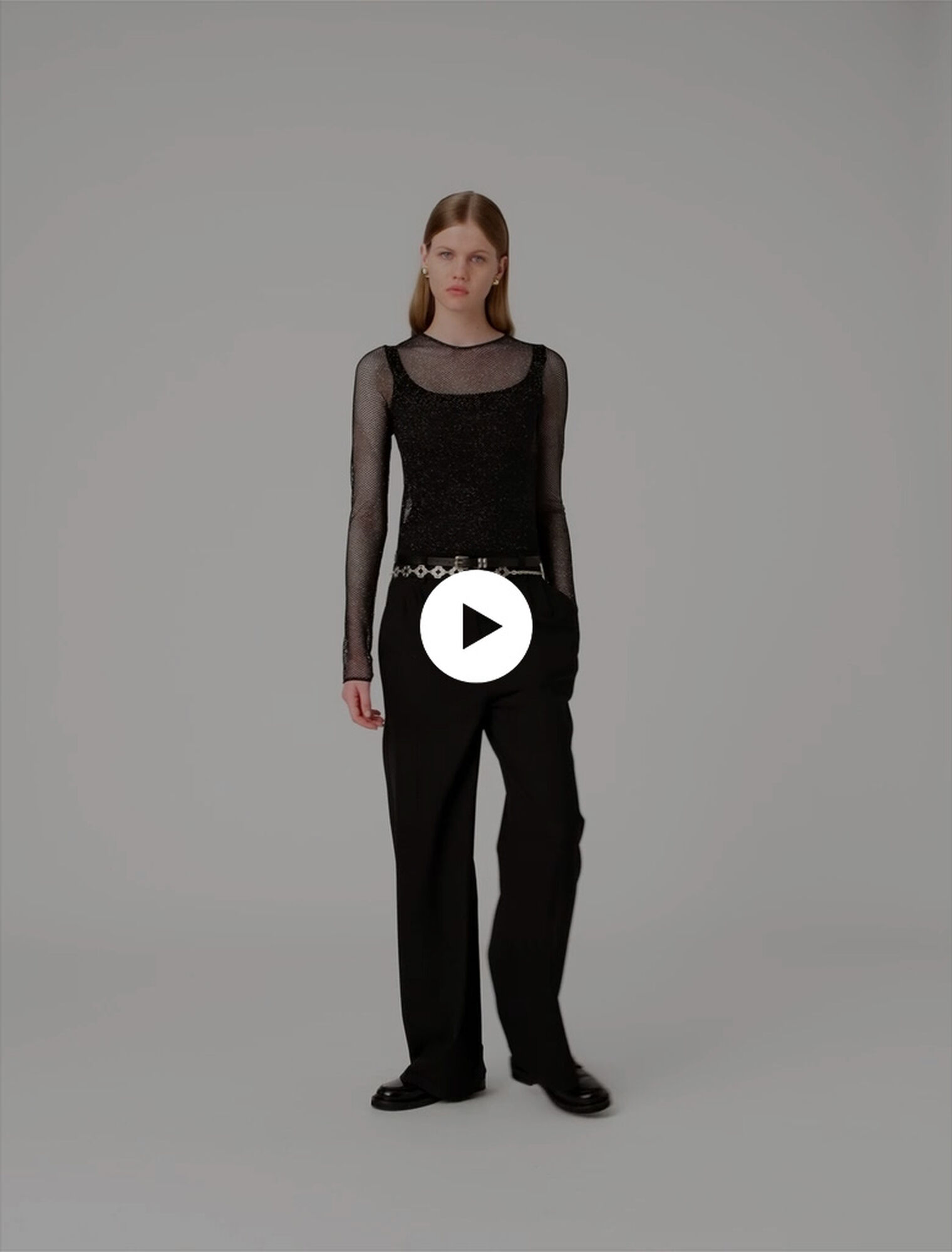 Diamanté jersey top