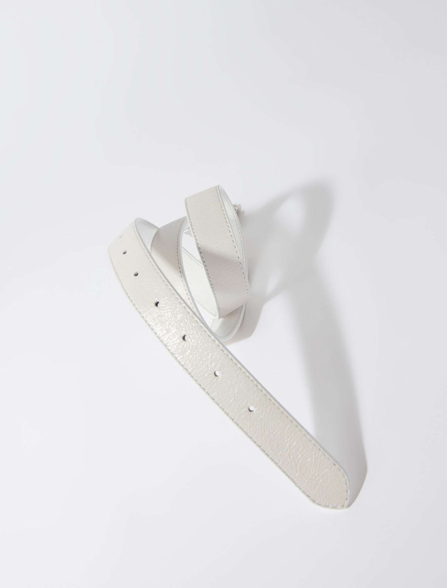 Ceinture en cuir à boucle grunge