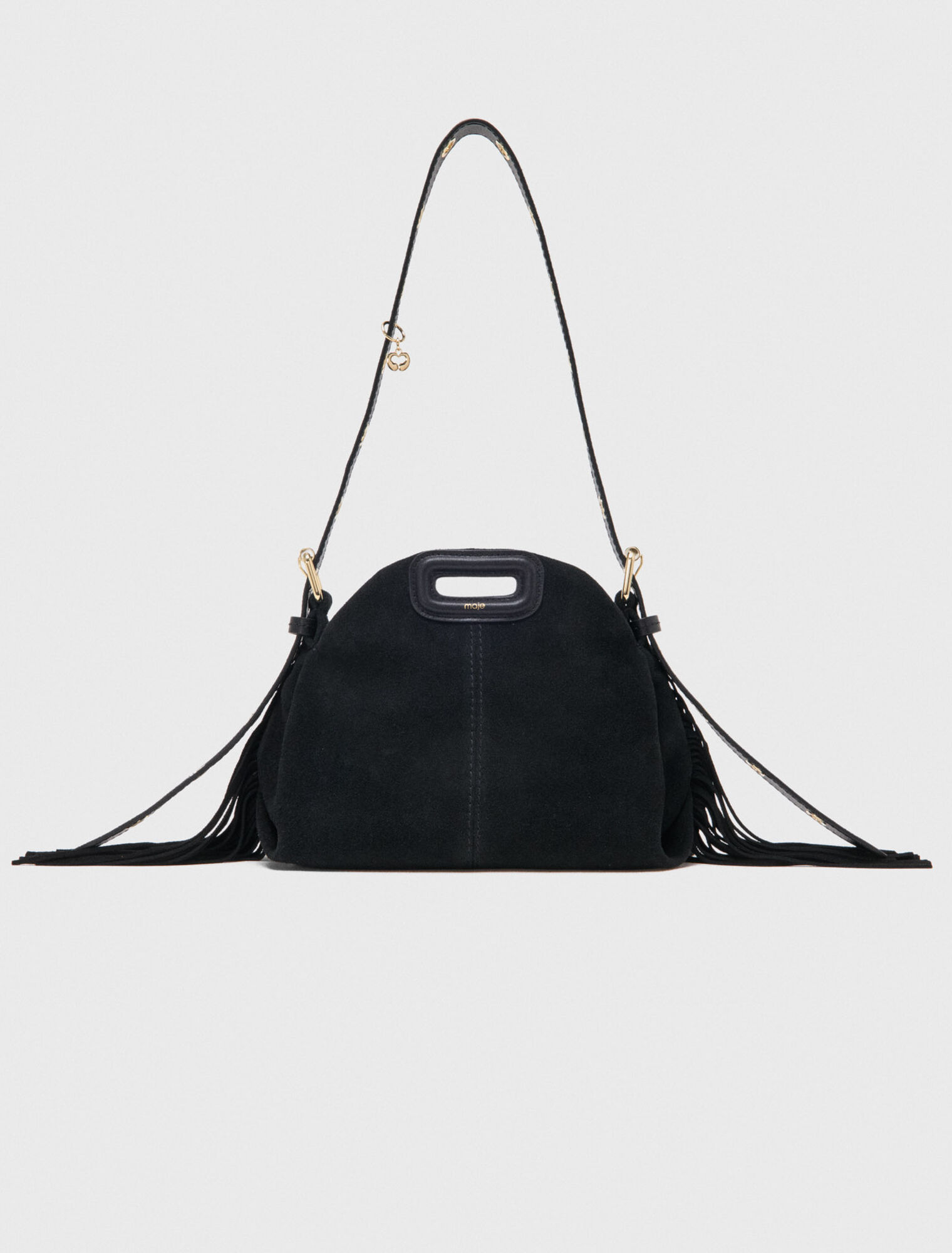 Suede leather mini Miss M bag