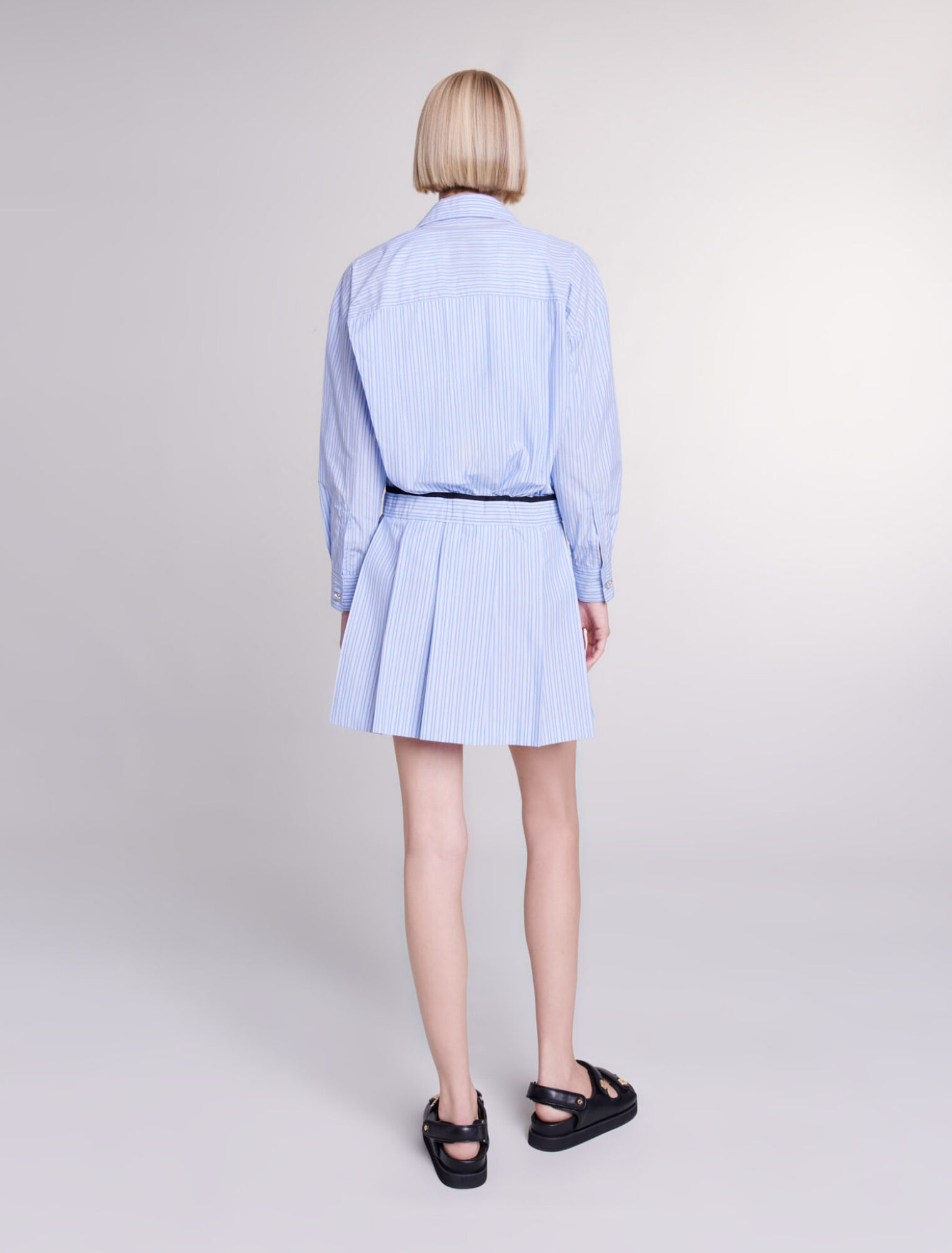 Robe chemise courte