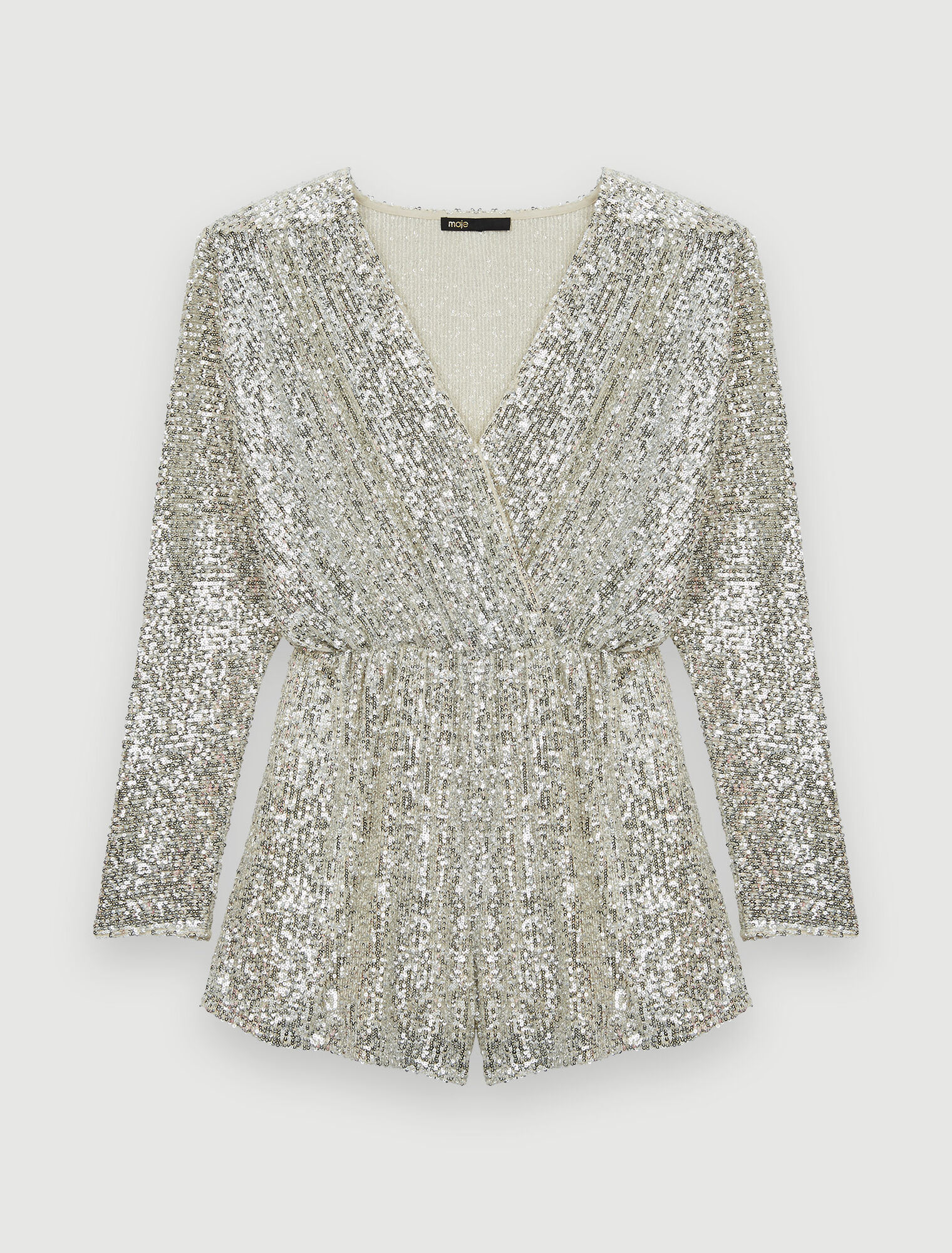 Combinaison short à sequins