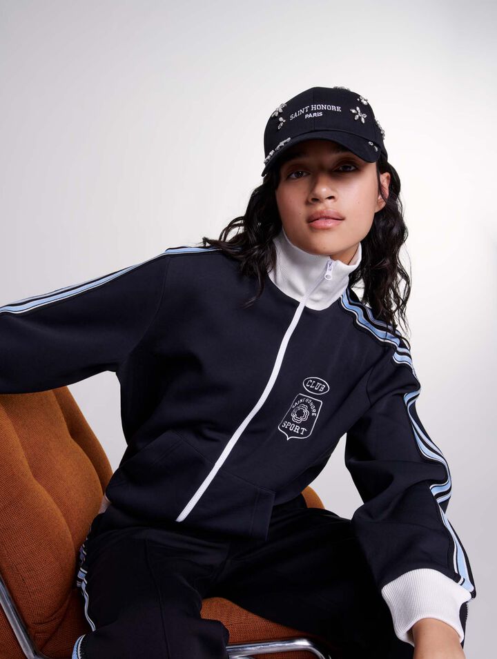 Sweatshirt zippé