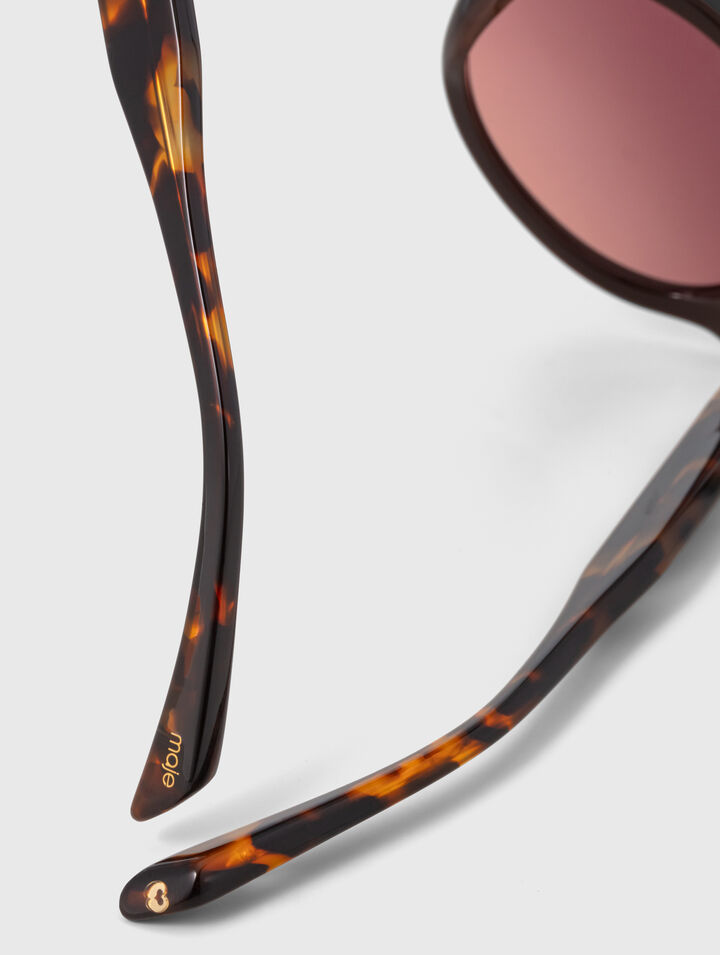Lunettes ovales en ac&eacute;tate