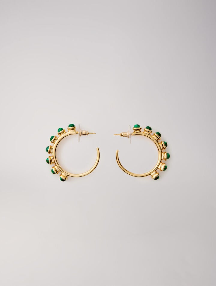 Boucles en pierres naturelles