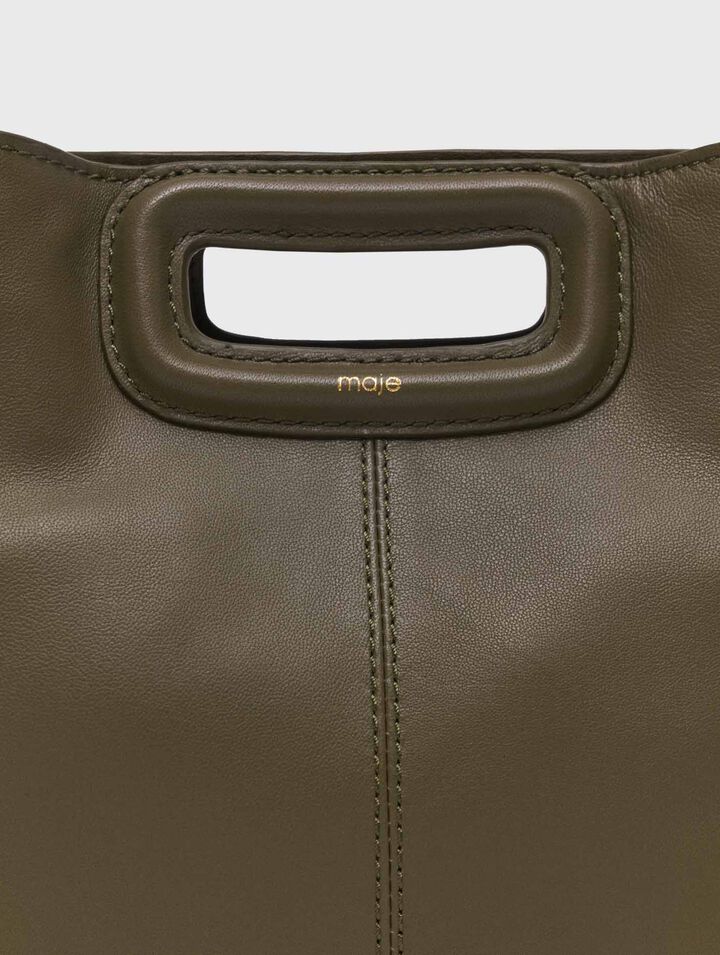 Sac M en cuir lisse