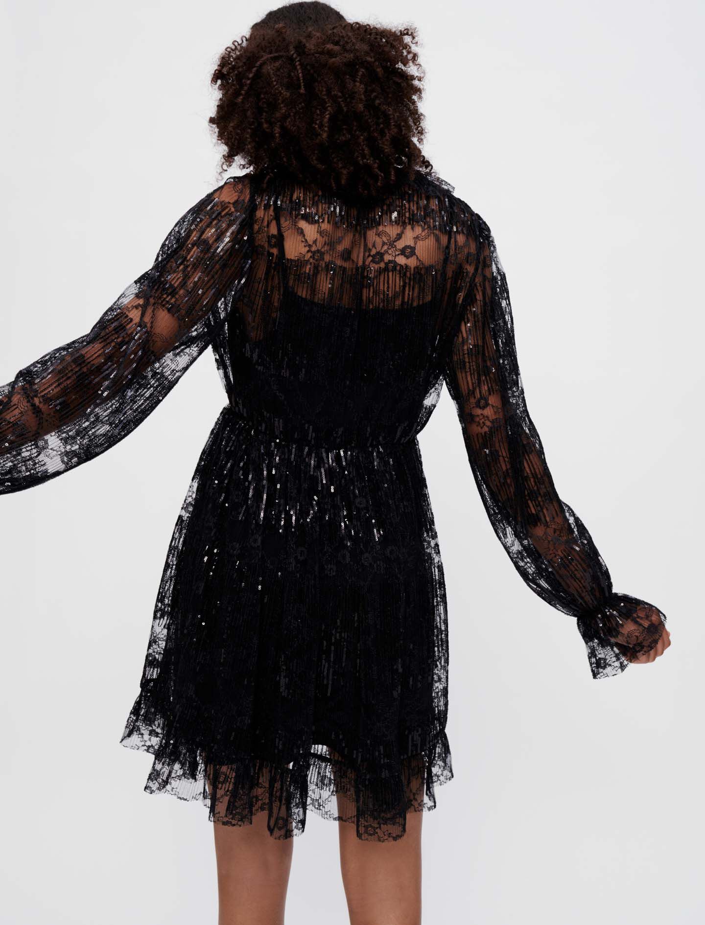 Robe dentelle maje cheap