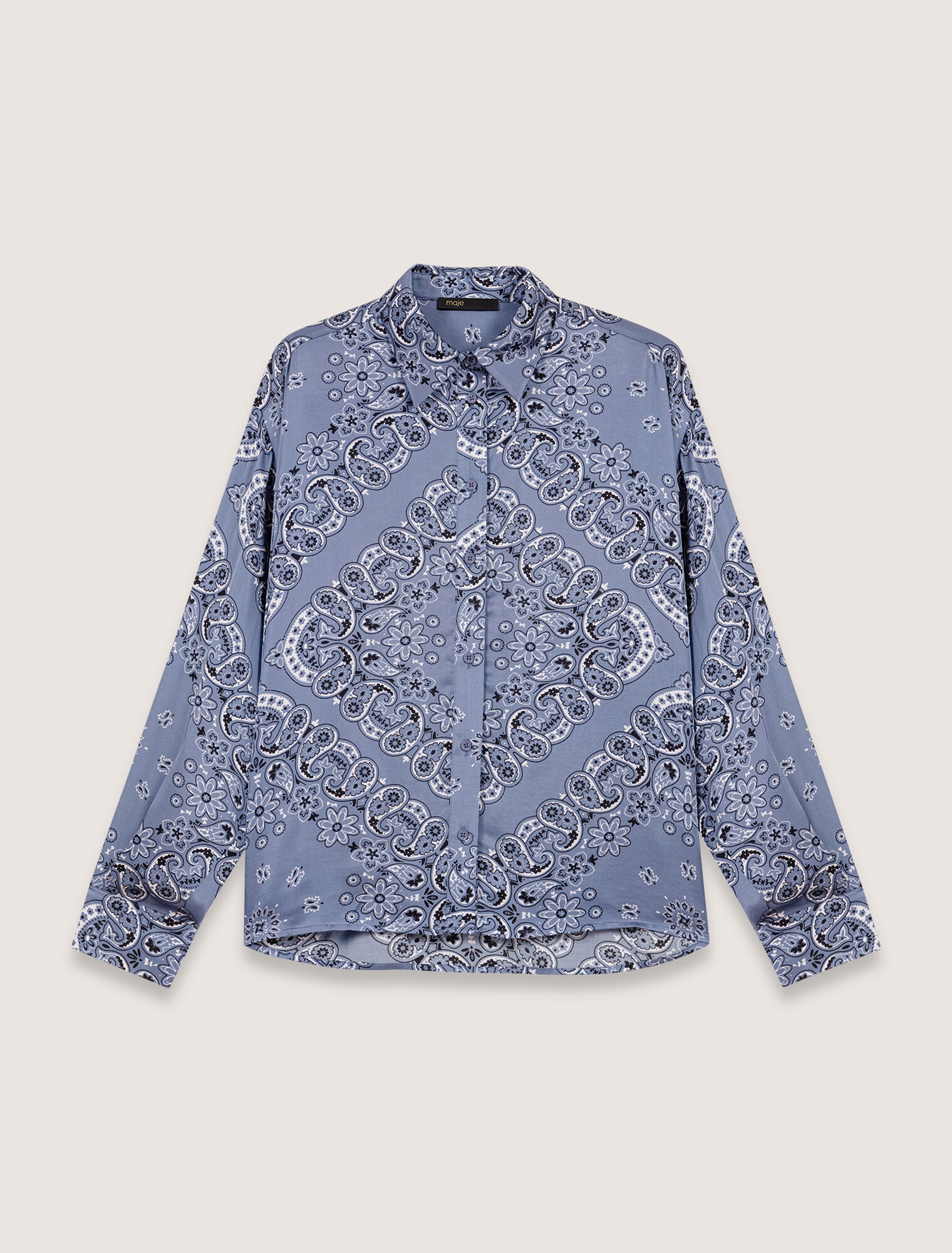 Chemise fluide imprimée