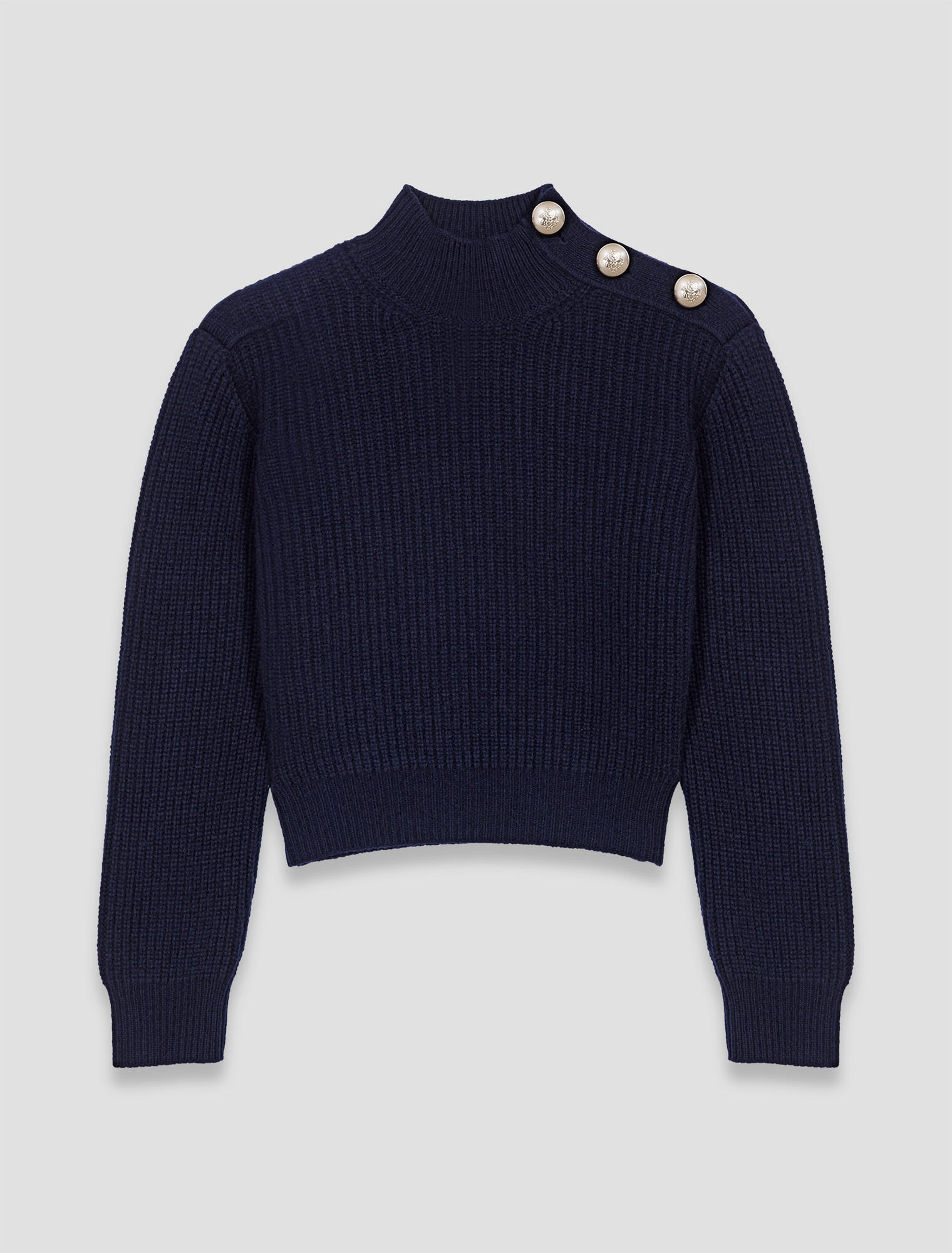 Pull en laine à col roulé
