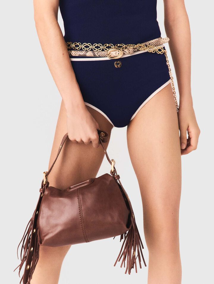 Sac Miss M mini en cuir vintage