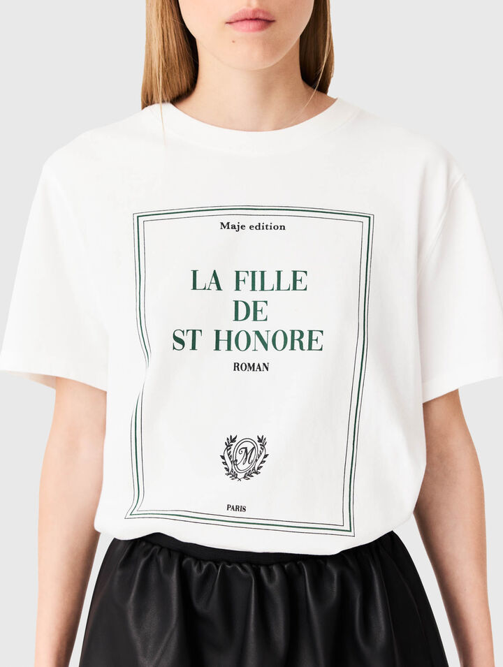 Oversized T-shirt with print