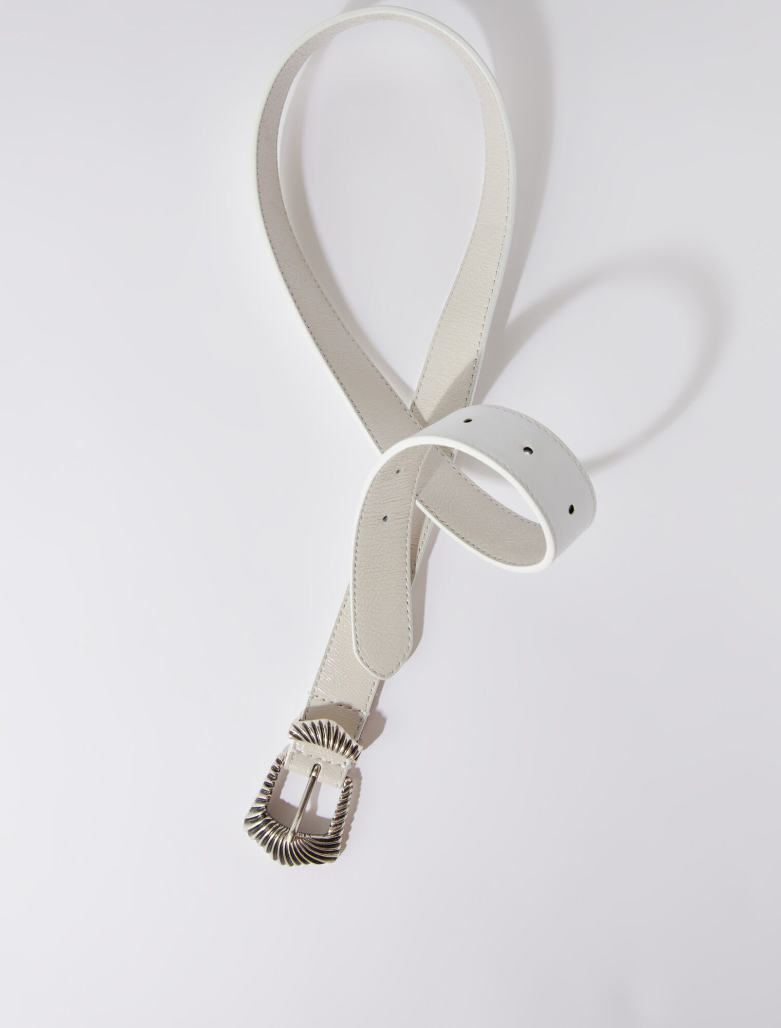 Ceinture en cuir à boucle grunge