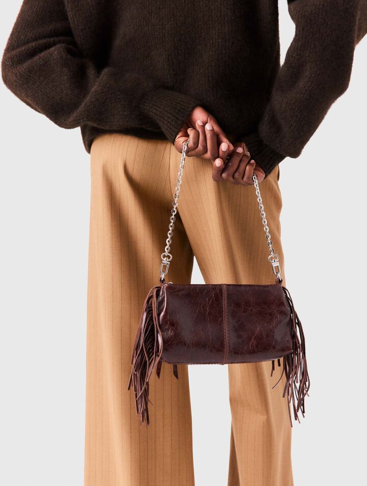 Pochette Miss M pouch en cuir vernis