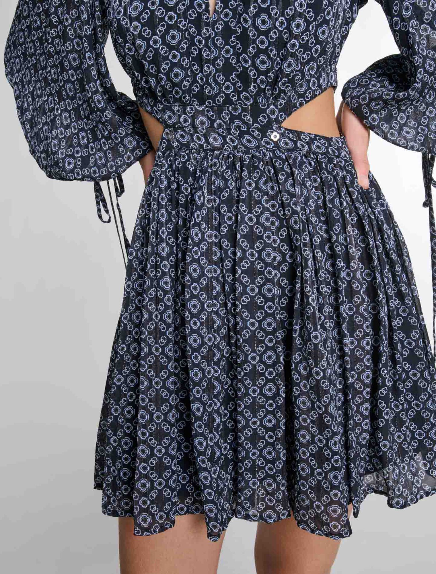 Short Clover motif dress