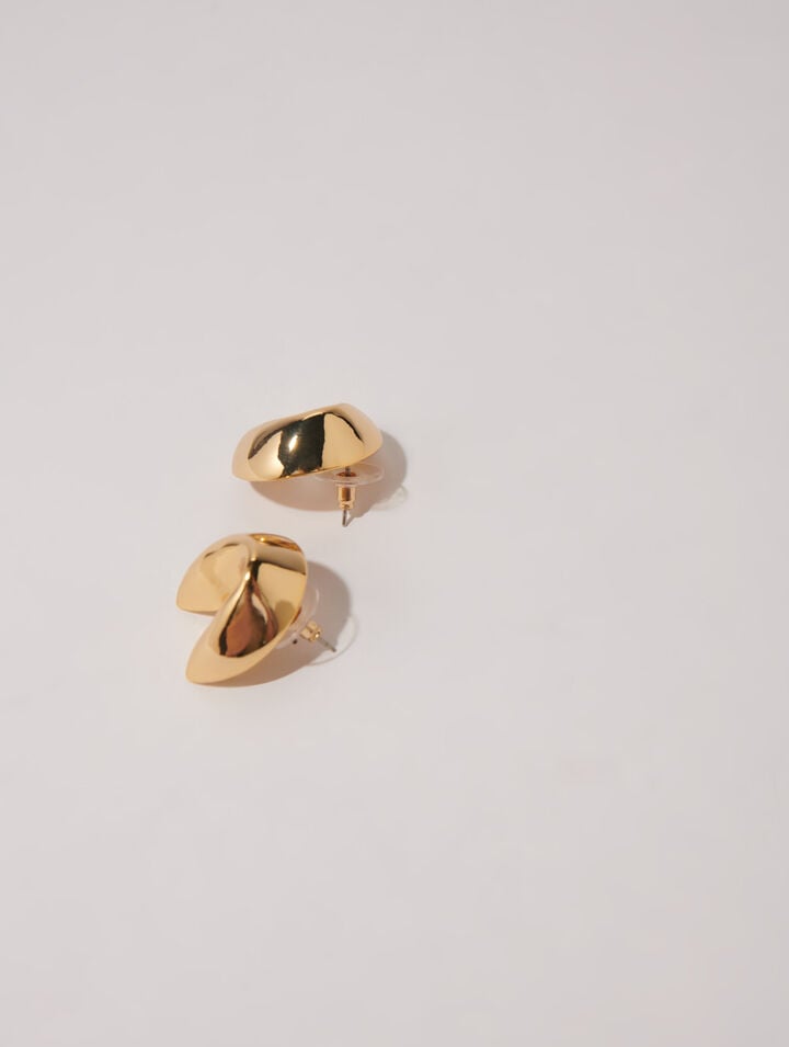 Boucles d'oreilles fortune cookie