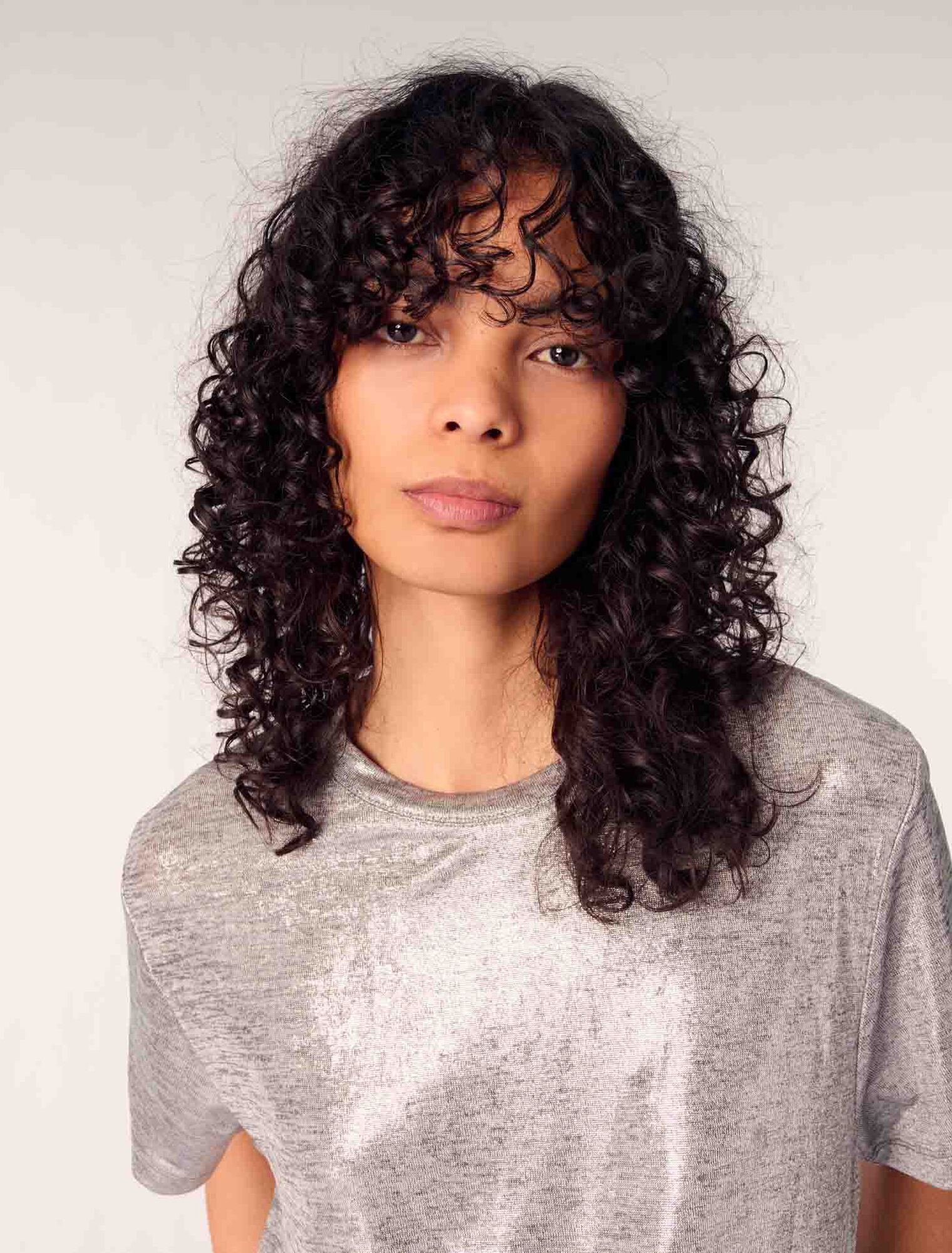 Tee-shirt lamé