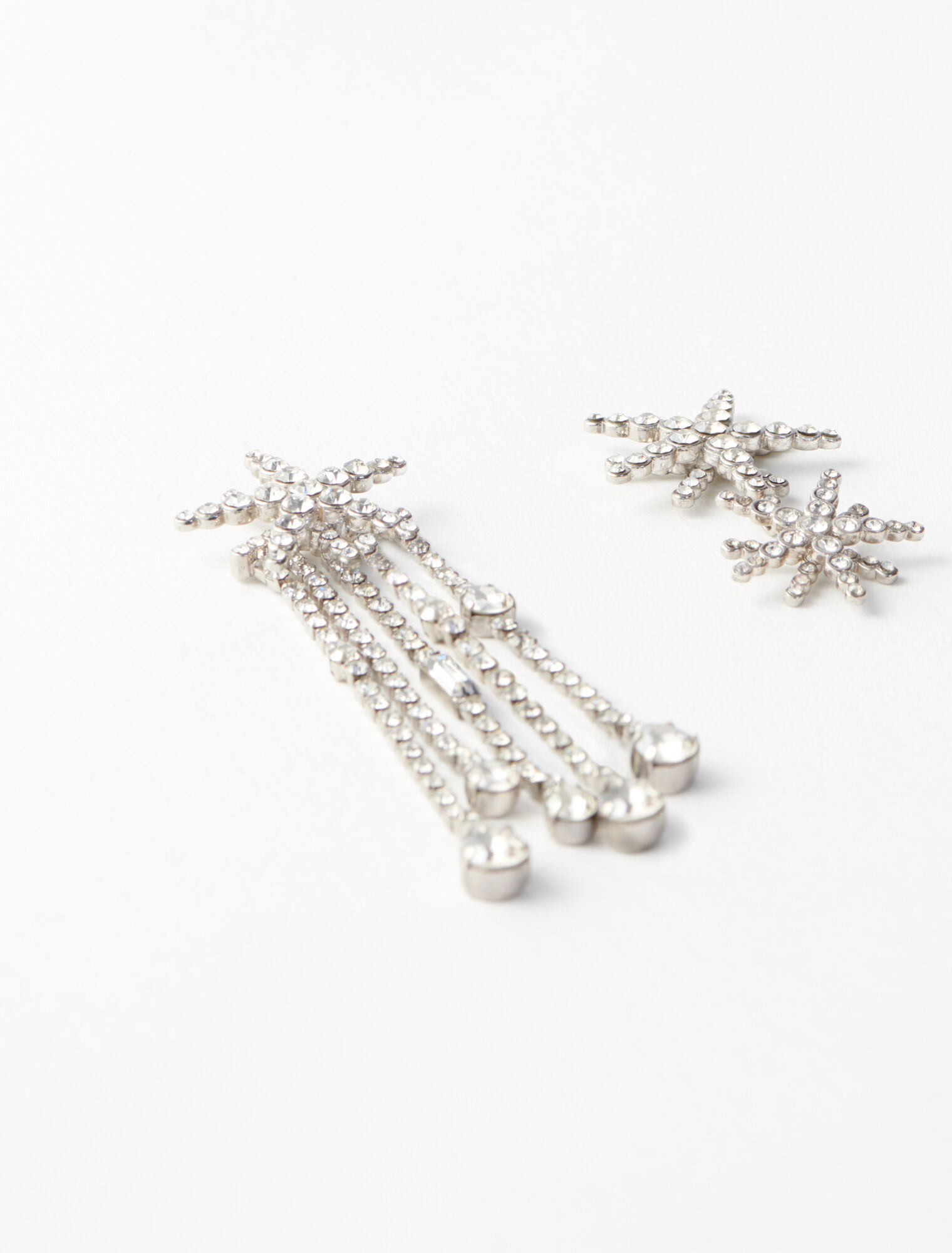 Star strass-earings