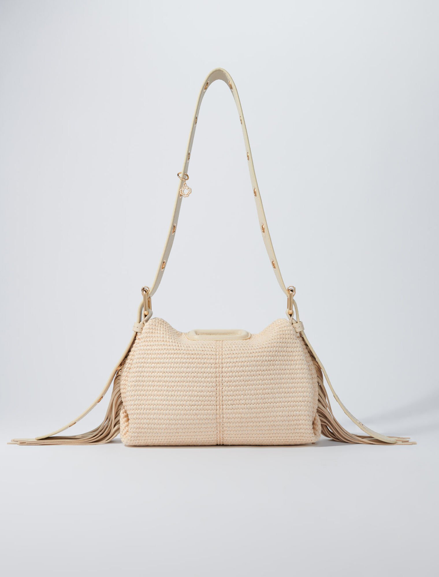 Raffia effect Miss M Mini bag