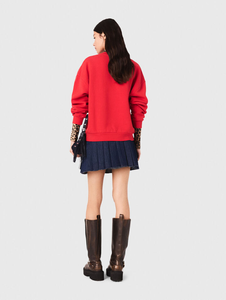 PARIS NY lettering sweatshirt