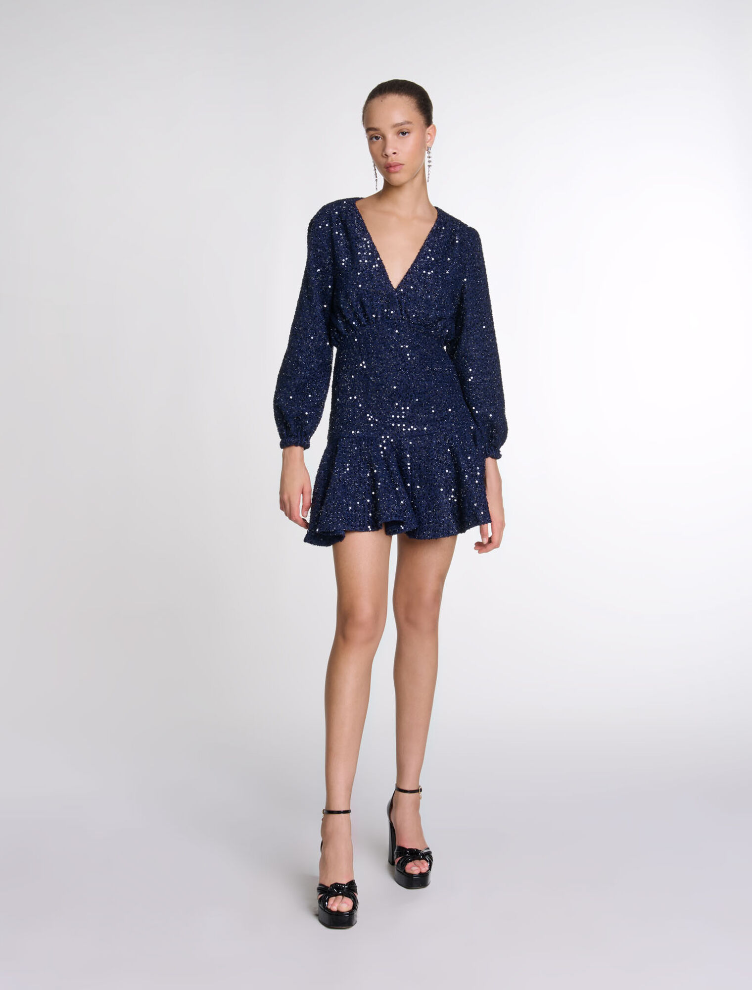 Short sequin dress