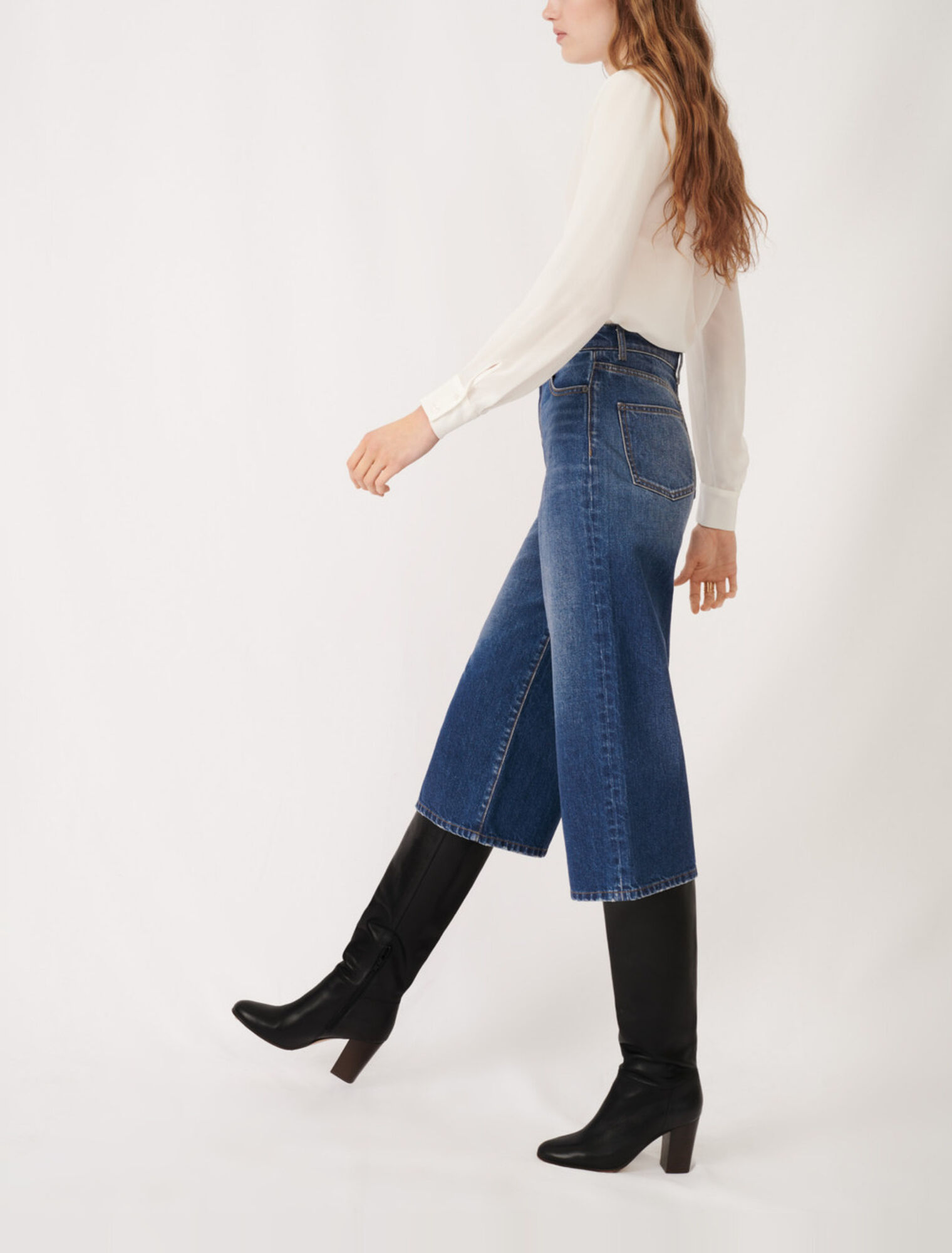 Bermuda-style jeans