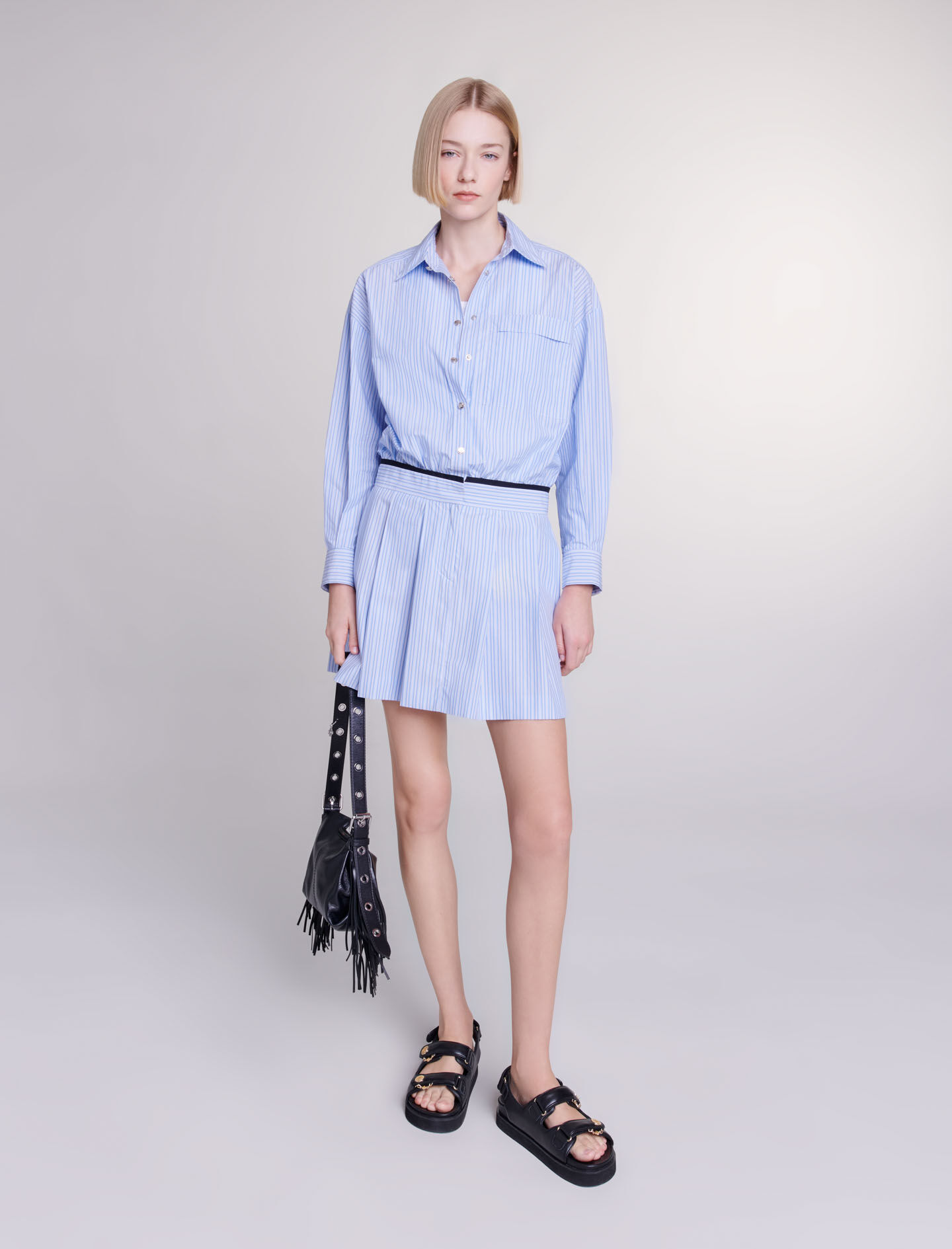 Maje robe chemise shop