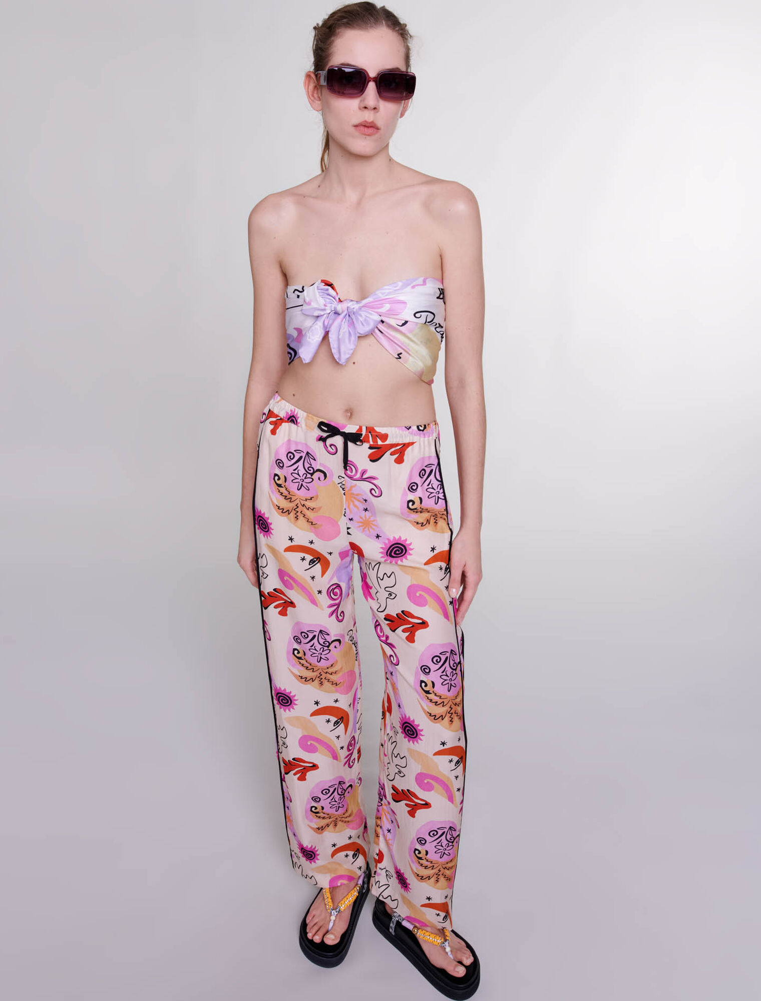 Paradisio silk scarf