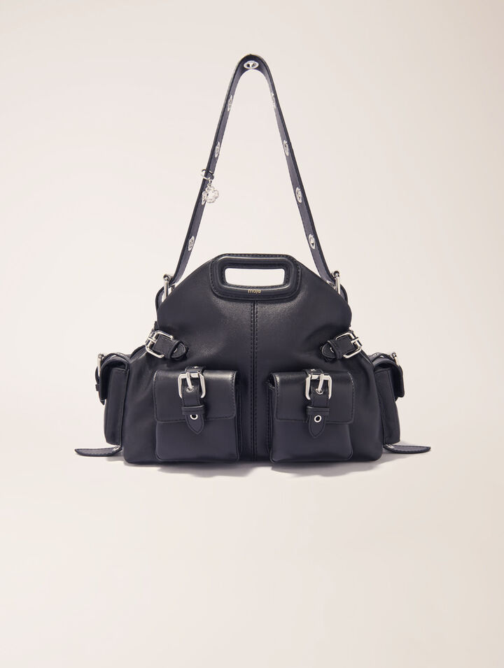Miss M cargo bag in leather