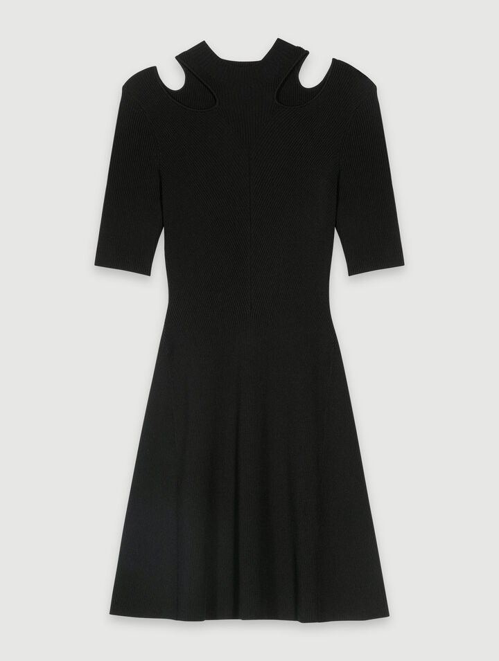 Cutaway short dress