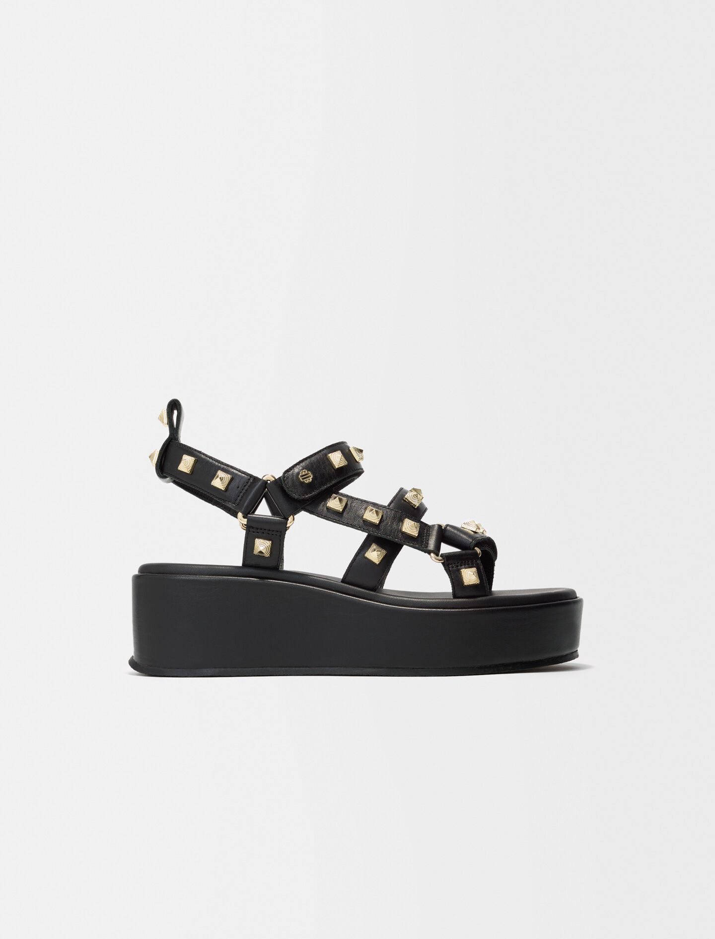 Maje sandals with studs clearance