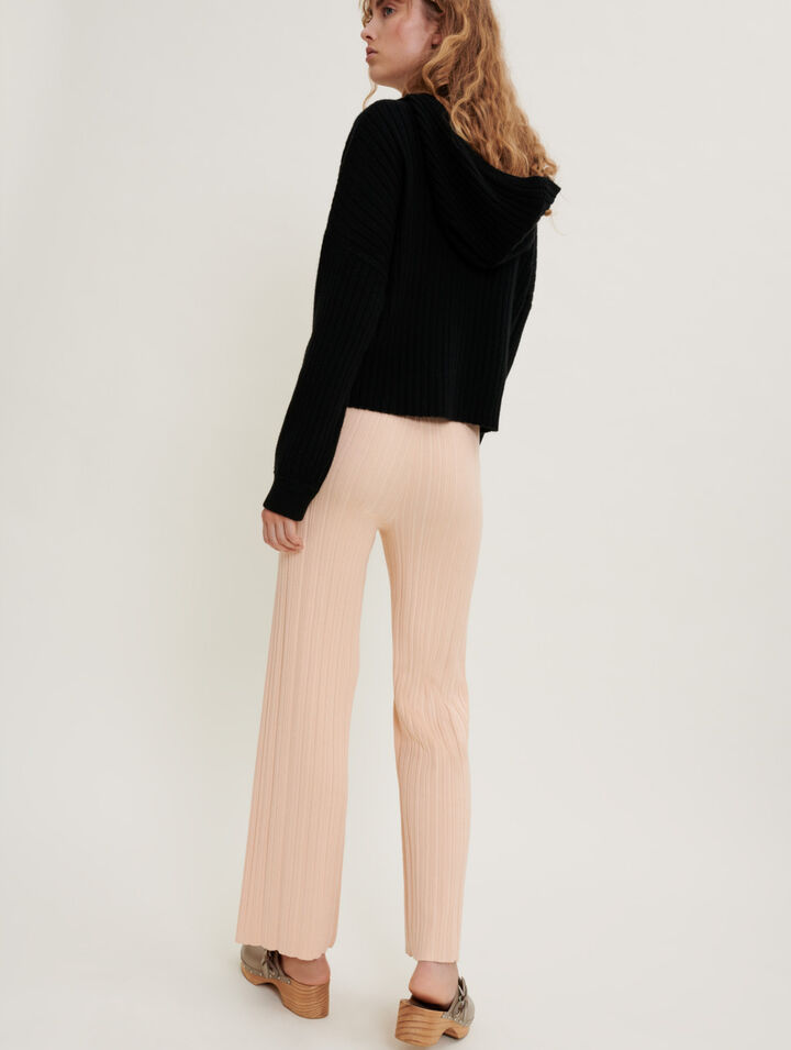 Knitted trousers