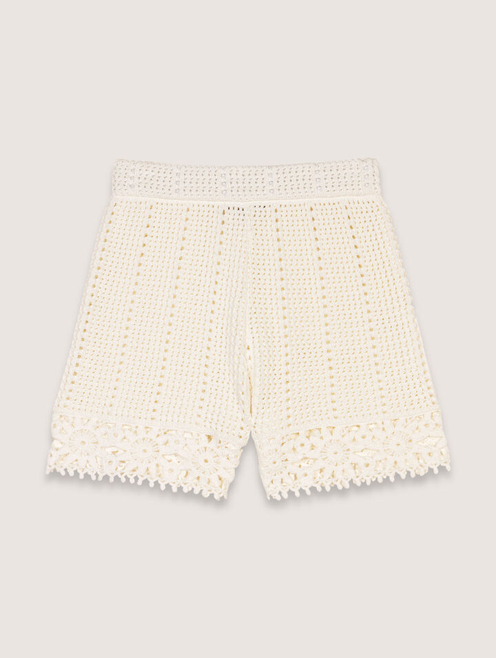 Short en crochet