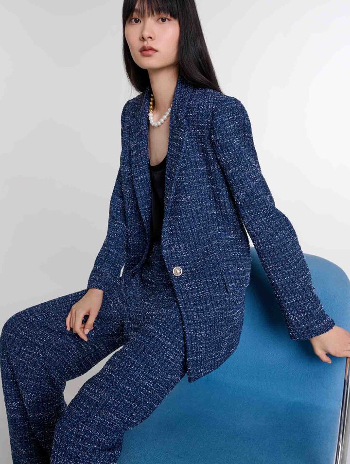Veste en tweed