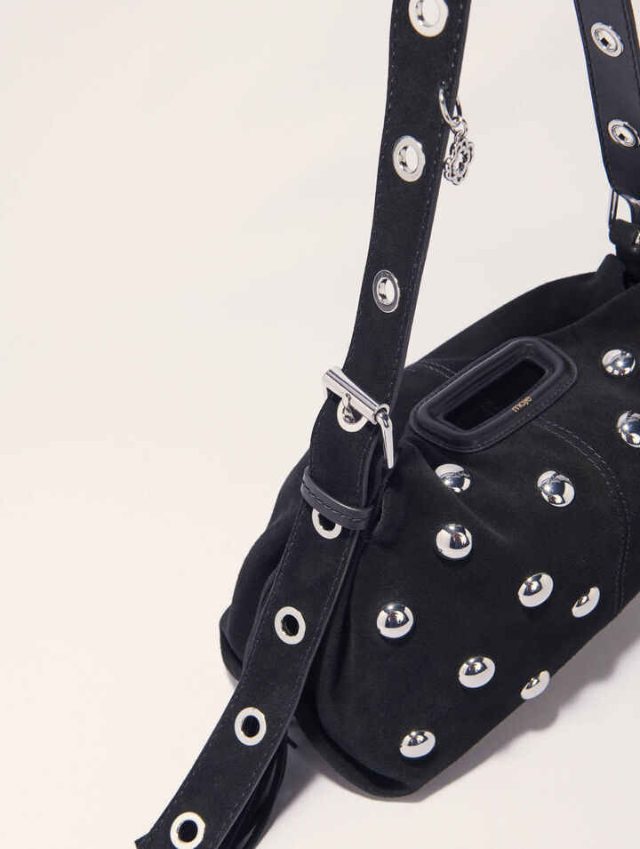 Sac Miss M en suède à studs
