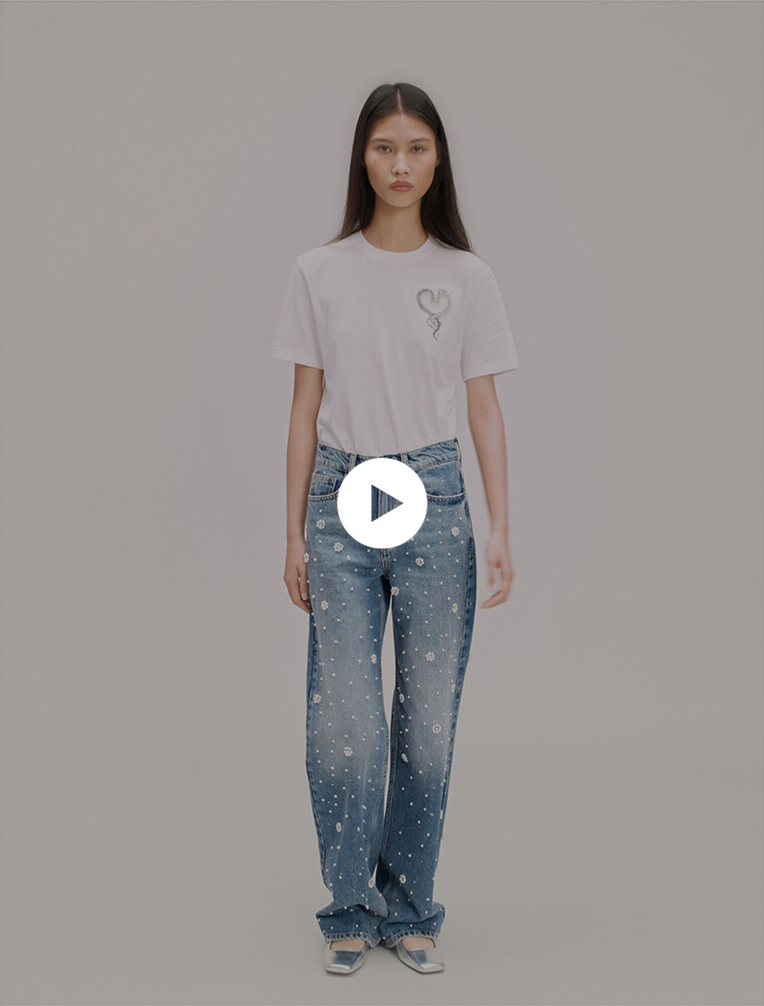 Embroidered T-shirt