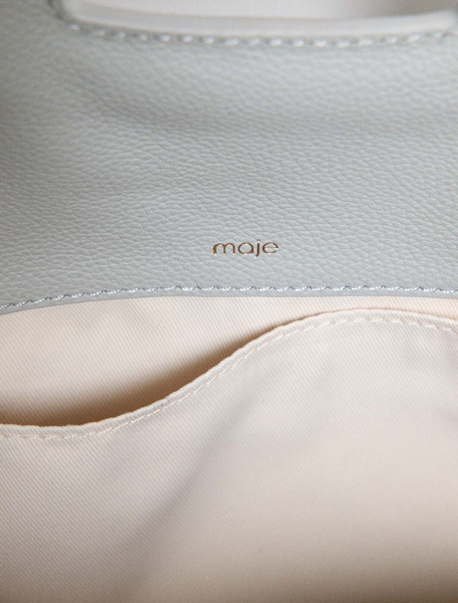 Sac Miss M en cuir grain&eacute;