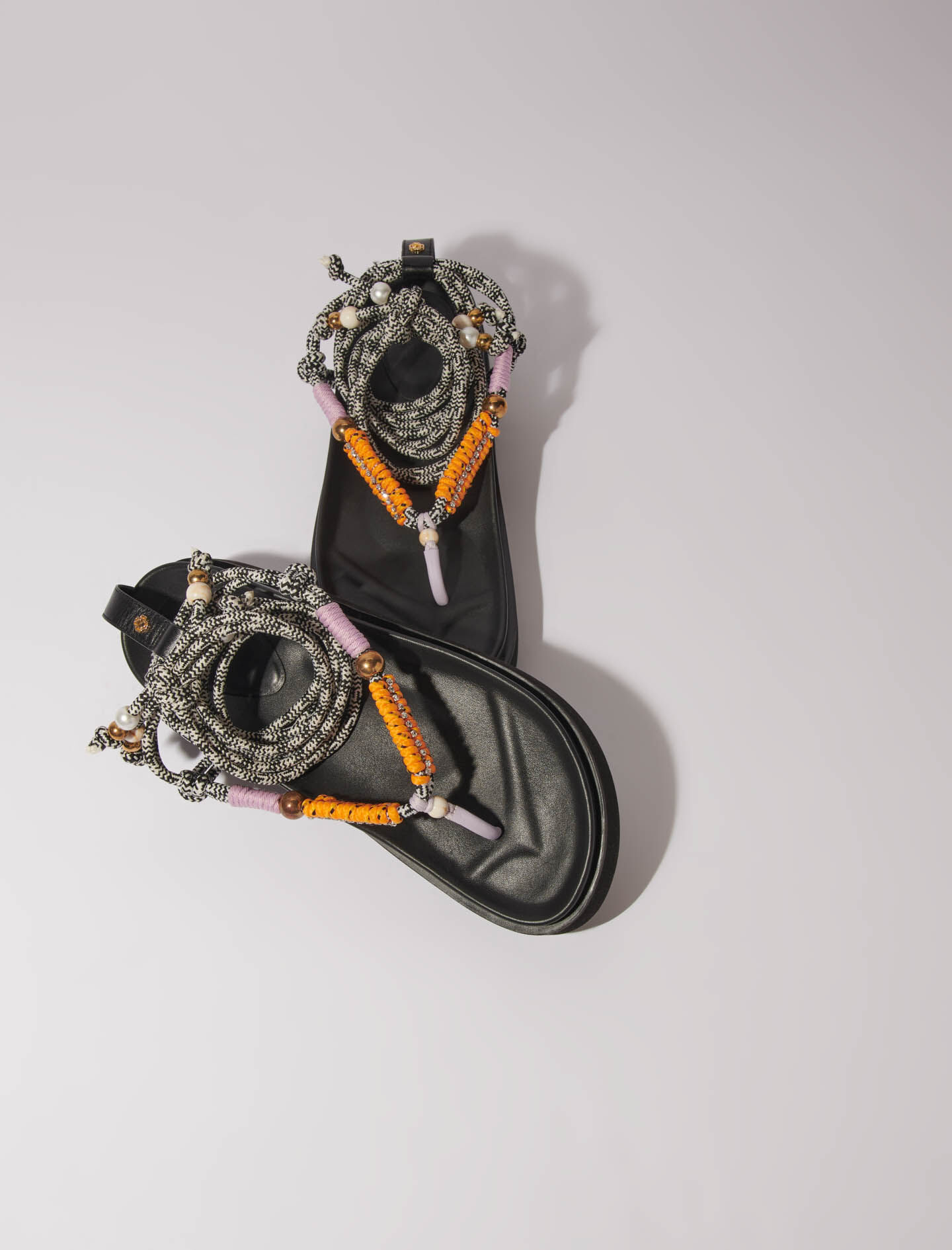 Sandales a brides tressees Offline Shoes Maje