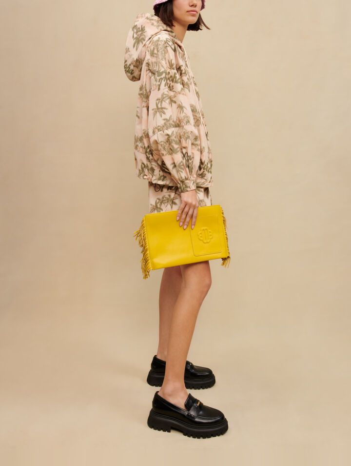 Palm-tree pattern jacket