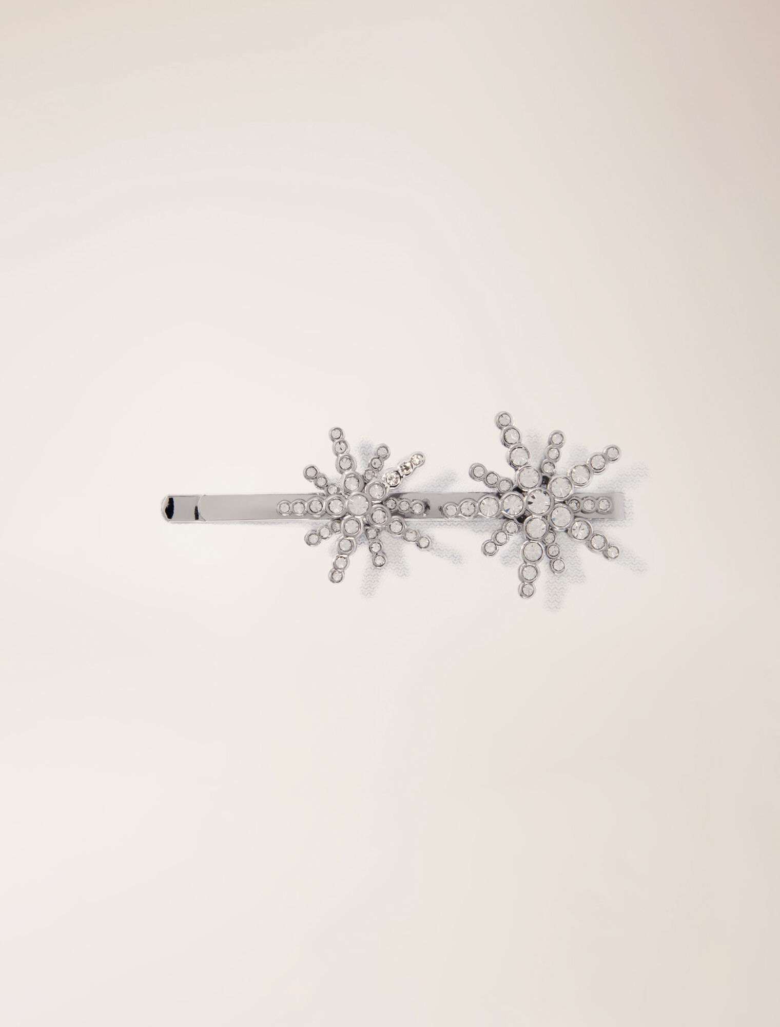 Star rhinestone barrette