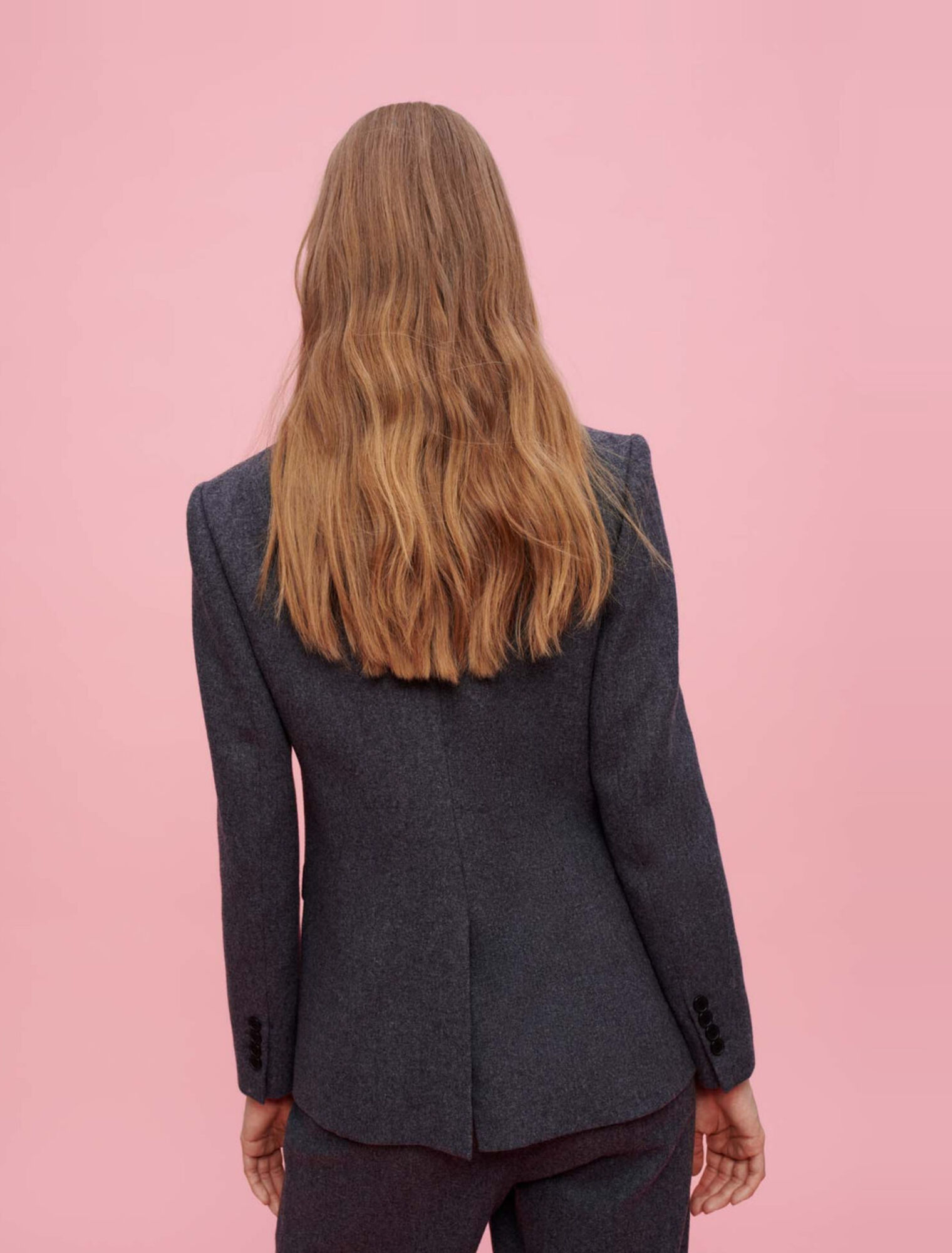 Gray flannel jacket