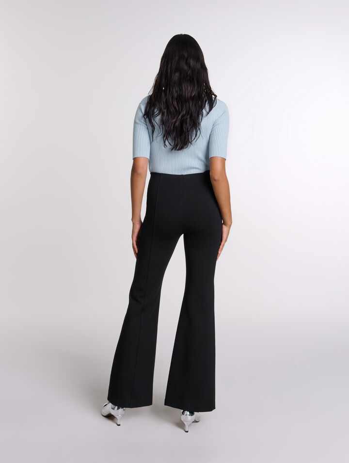 Trousers with jewellery detail