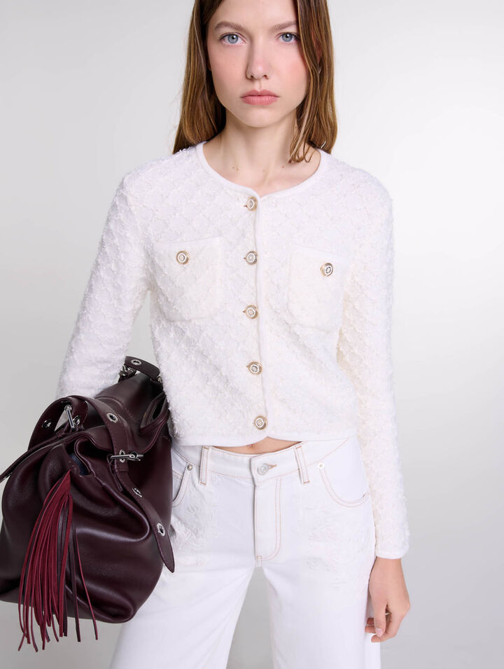 Cardigan en maille
