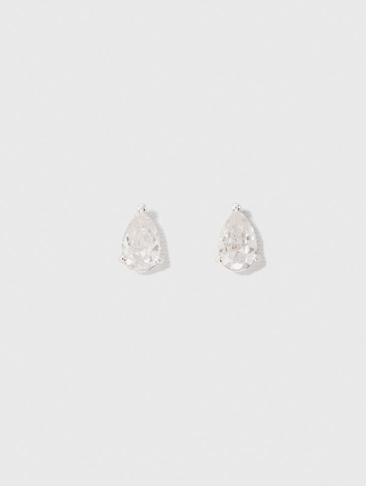 Petites boucles d'oreilles strass