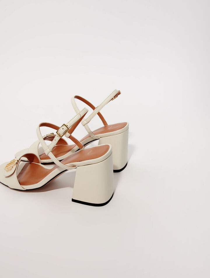 Sandales en cuir