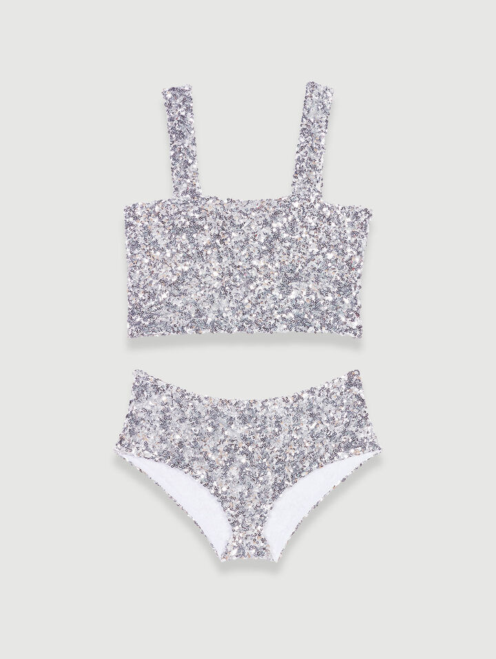 Sequinned briefs
